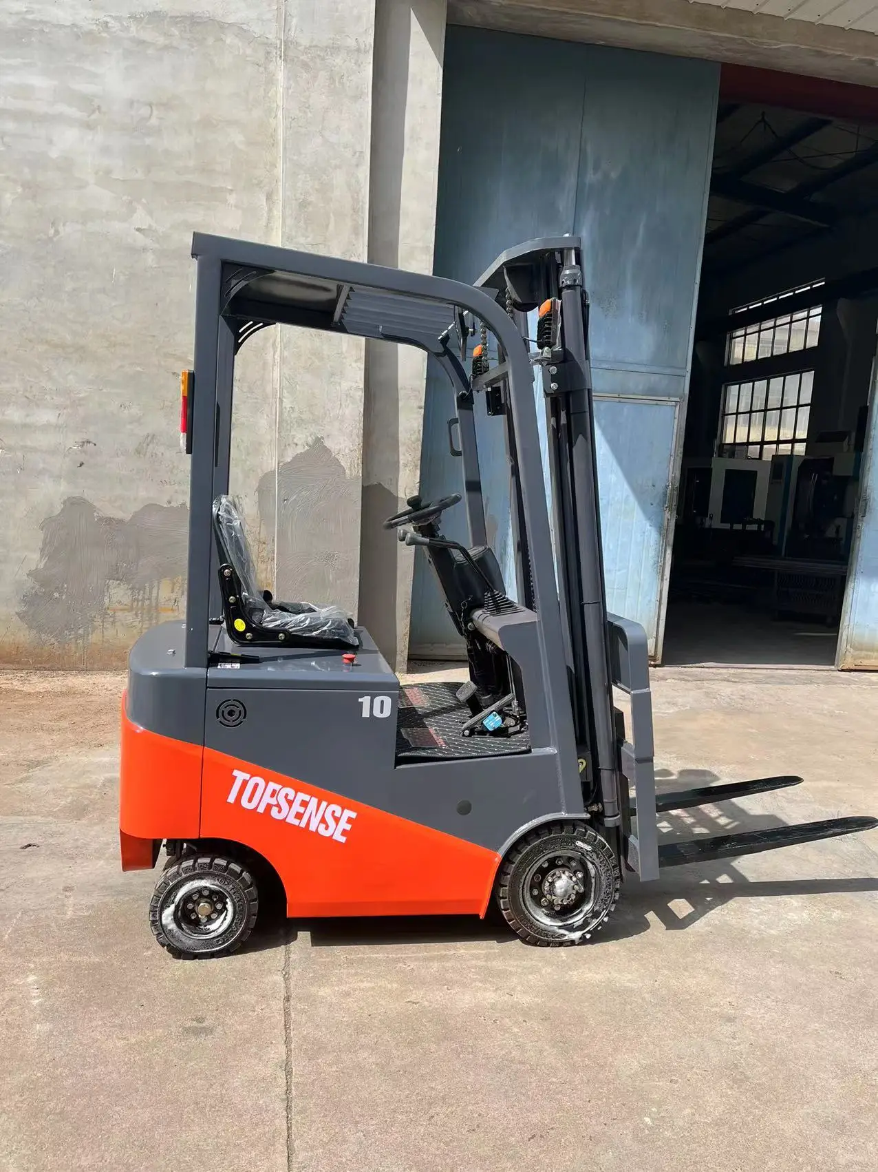 Warehouse Handling Machine Mini Electric Forklift Truck 800KG 48V Battery Fork Lift for Sale