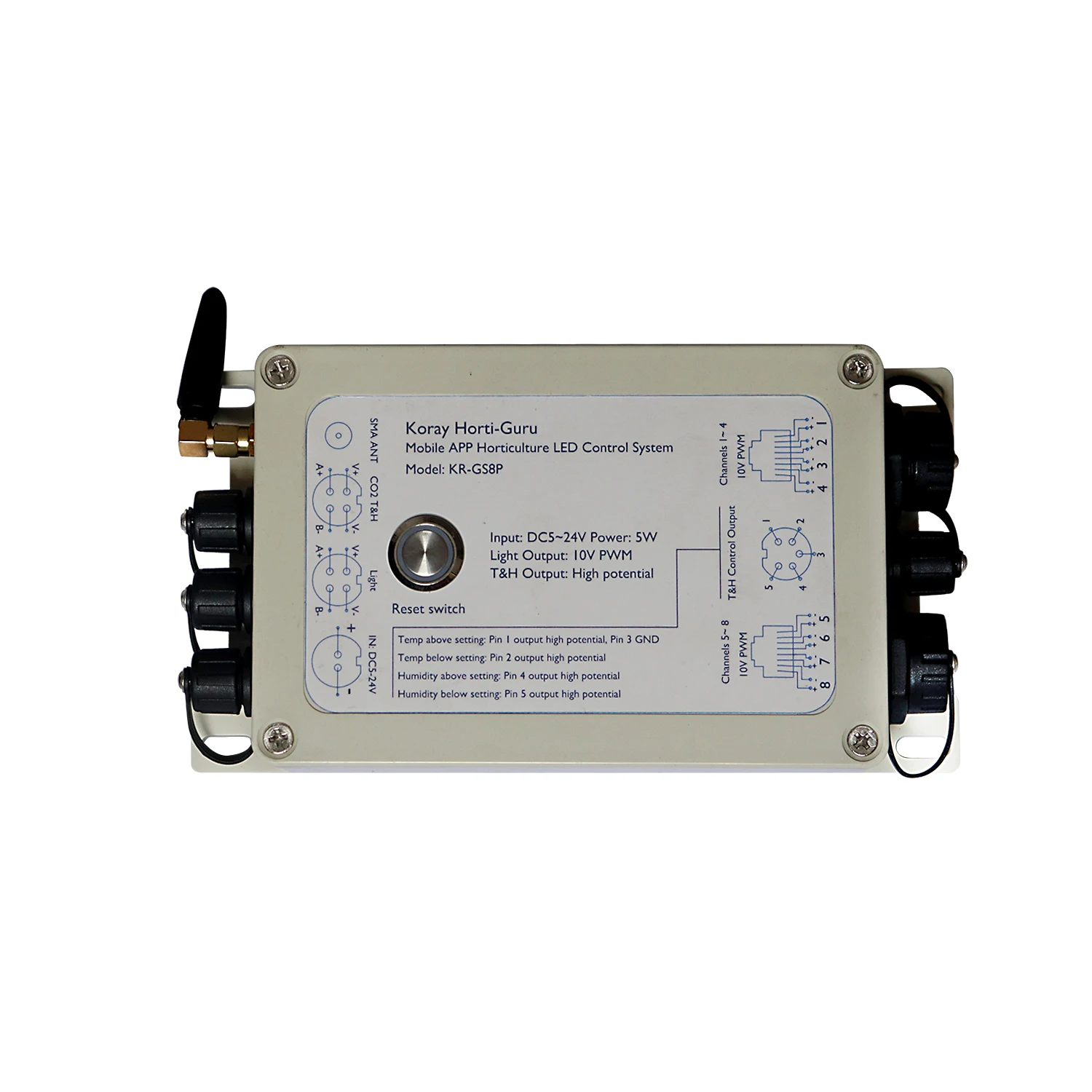 Horti Guru Plant Light Control System 10v Pwmグローライトコントローラー最大8チャンネル異常な温度と湿度 Buy ライトコントローラーを成長させ 最大 8 チャネルはライトを成長させ Dc12 24vはライトを成長させます Product On Alibaba Com