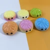 6 juguetes blandos de bola de masa coloridos