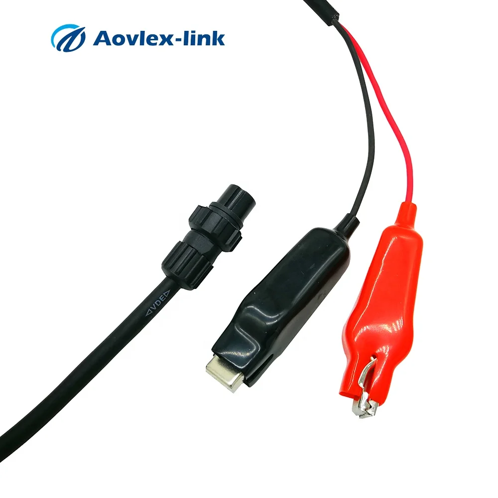 Electric Reel Power Cable Aviation plug