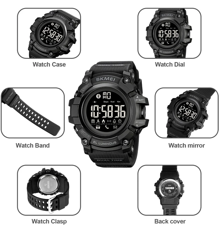 HOT Sport Watch Skmei 1227 Manual Skmei Smart Watches Mens