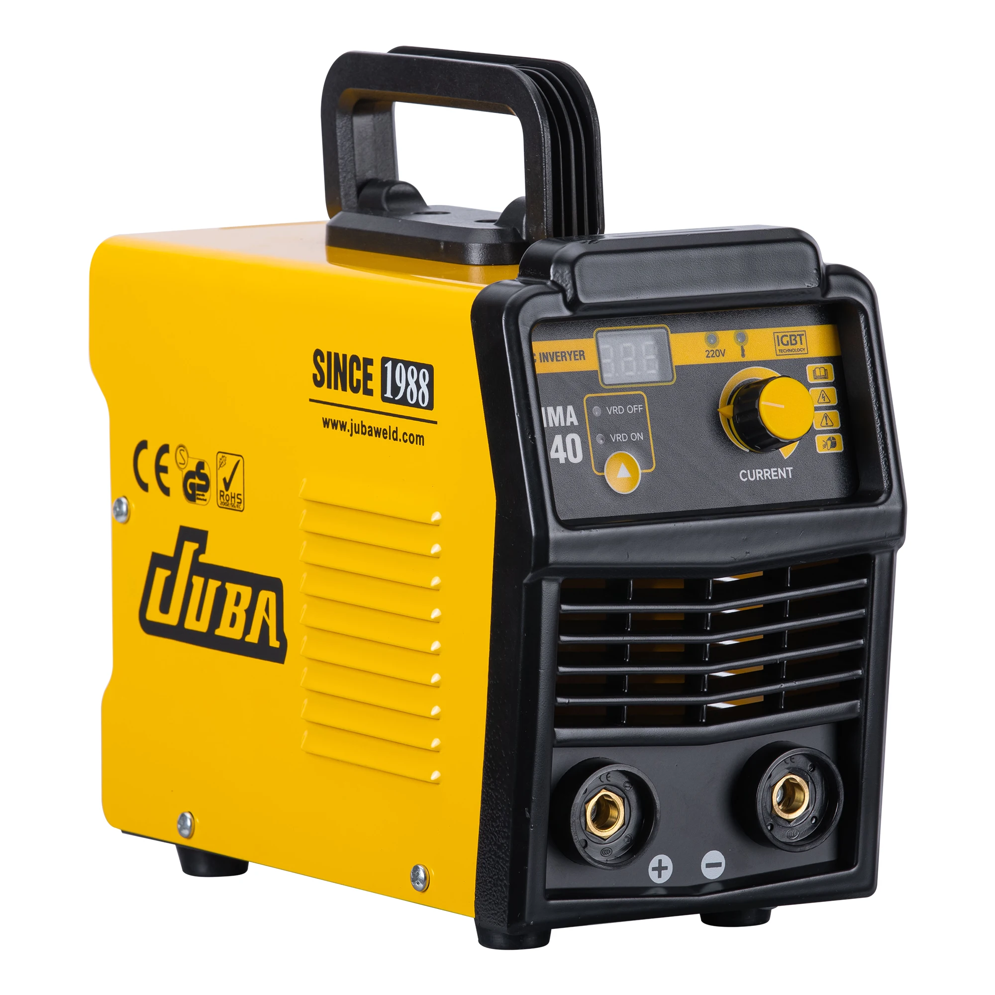 JUBA GIANT Light Small Size Inverter Welding Machine Mma Welder Welding Rotator Welding Workpiece 4.0mm electrode welder