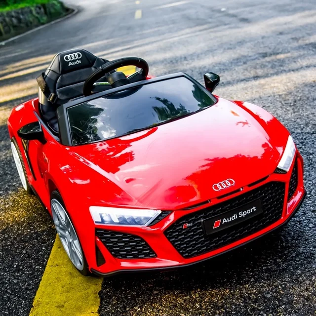 電動自動車　アウディR8スパイダー　子供 アウディ公認 電動乗用トイ アウディ R8スパイダー 6Vバッテリー