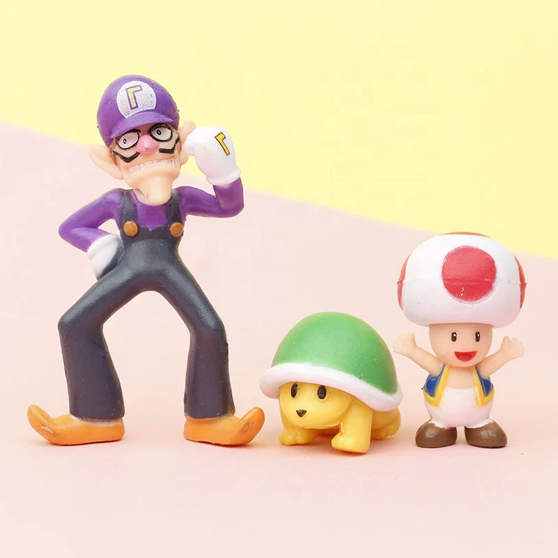 18 ピース/セットスーパーマリオブラザーズアクションフィギュア