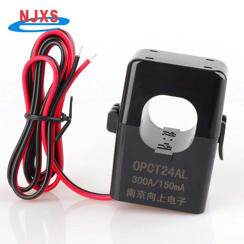 OPCT24AL Split Core Current Transformer 200A 100mA 50mA 40mA 333mv 300A 150mA 26.6mA AC CT Split Type Current for Transformers