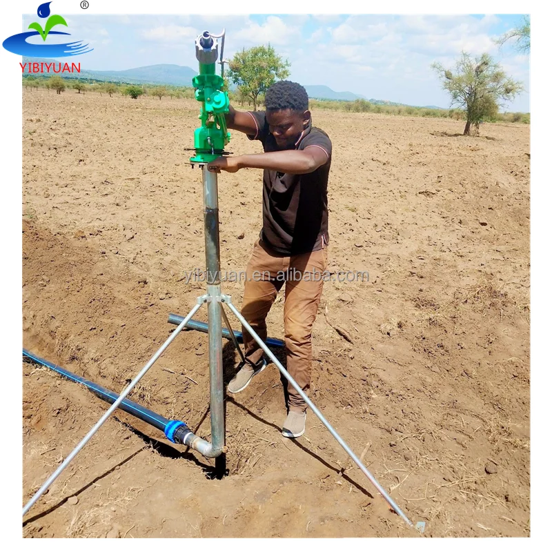 Agriculture Automation Rain Gun Sprinkler Metal Garden Sprinkler Rotating Irrigation System for Big Farms