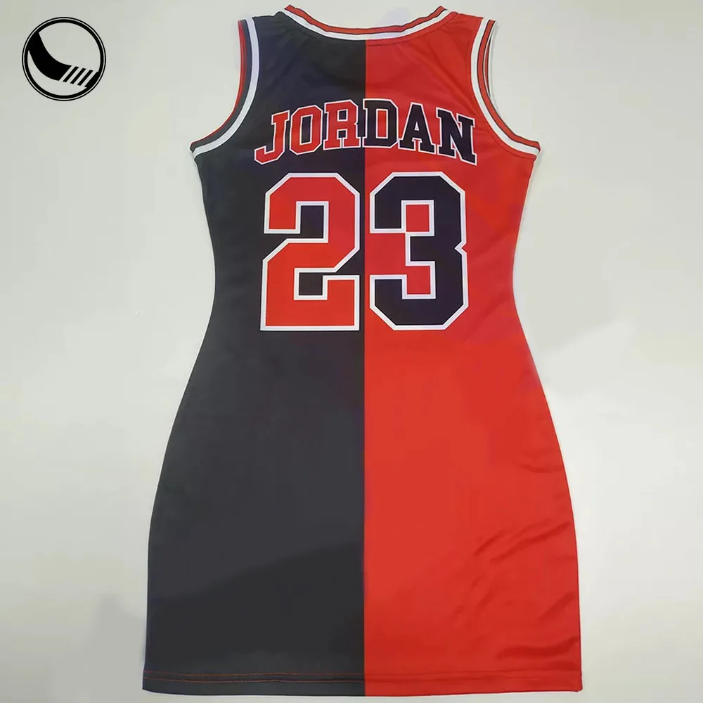 Source polyester color combination plus size basketball jersey