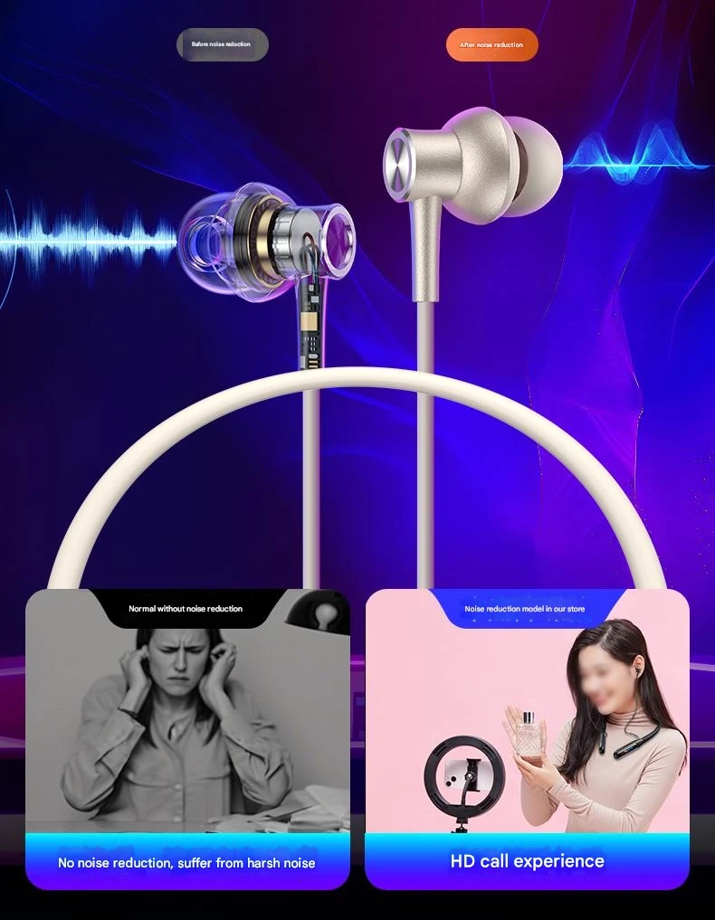 Écouteurs sport intra-auriculaires avec réduction de bruit_voghion.com