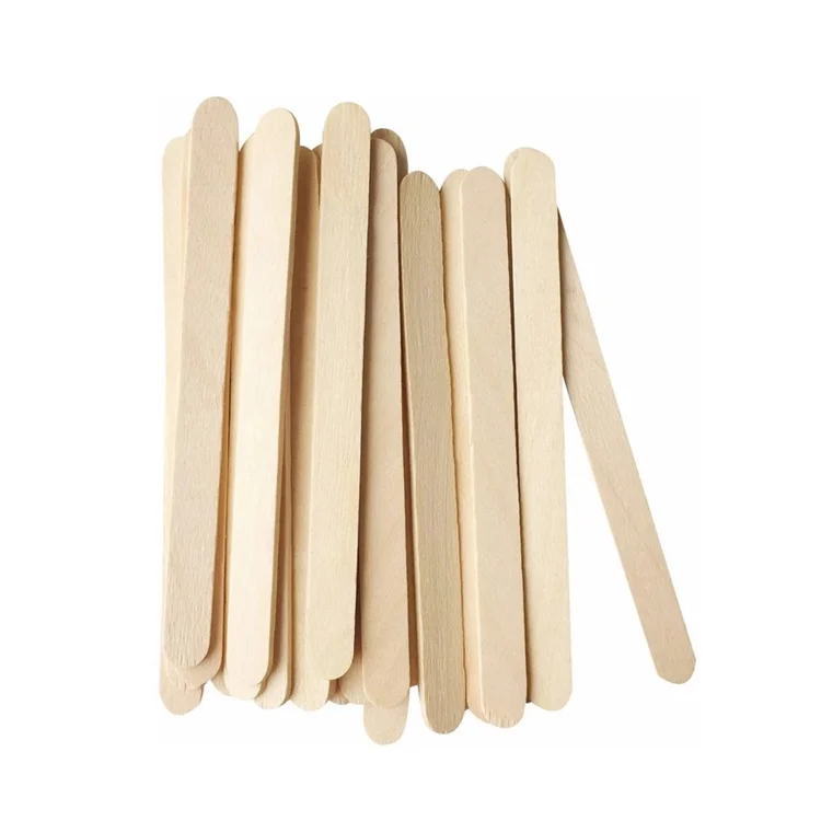 天然木制冰棒棒食品级木制冰淇淋棒一次性工艺品木棒