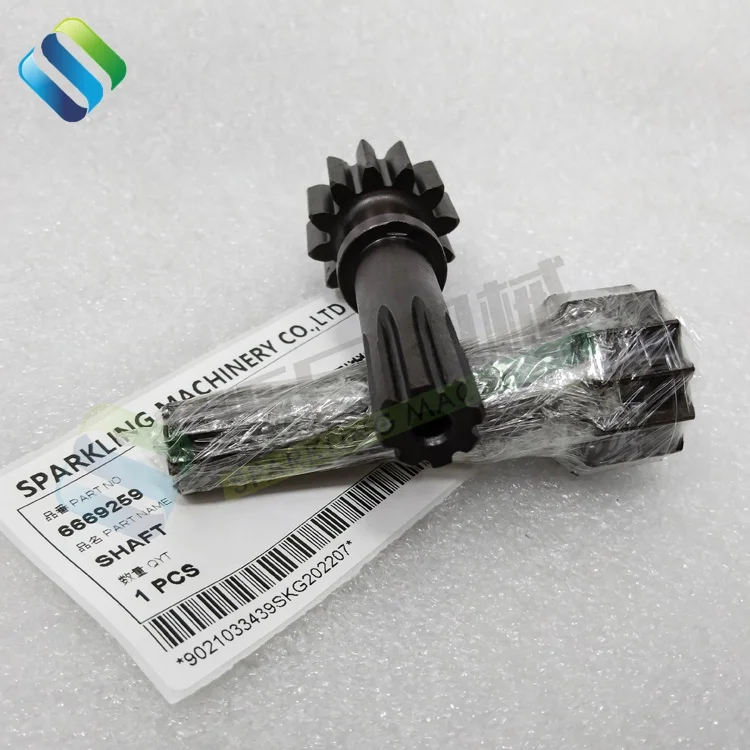 6669259 Shaft Gear Excavator S250 Machinery Parts 6669259
