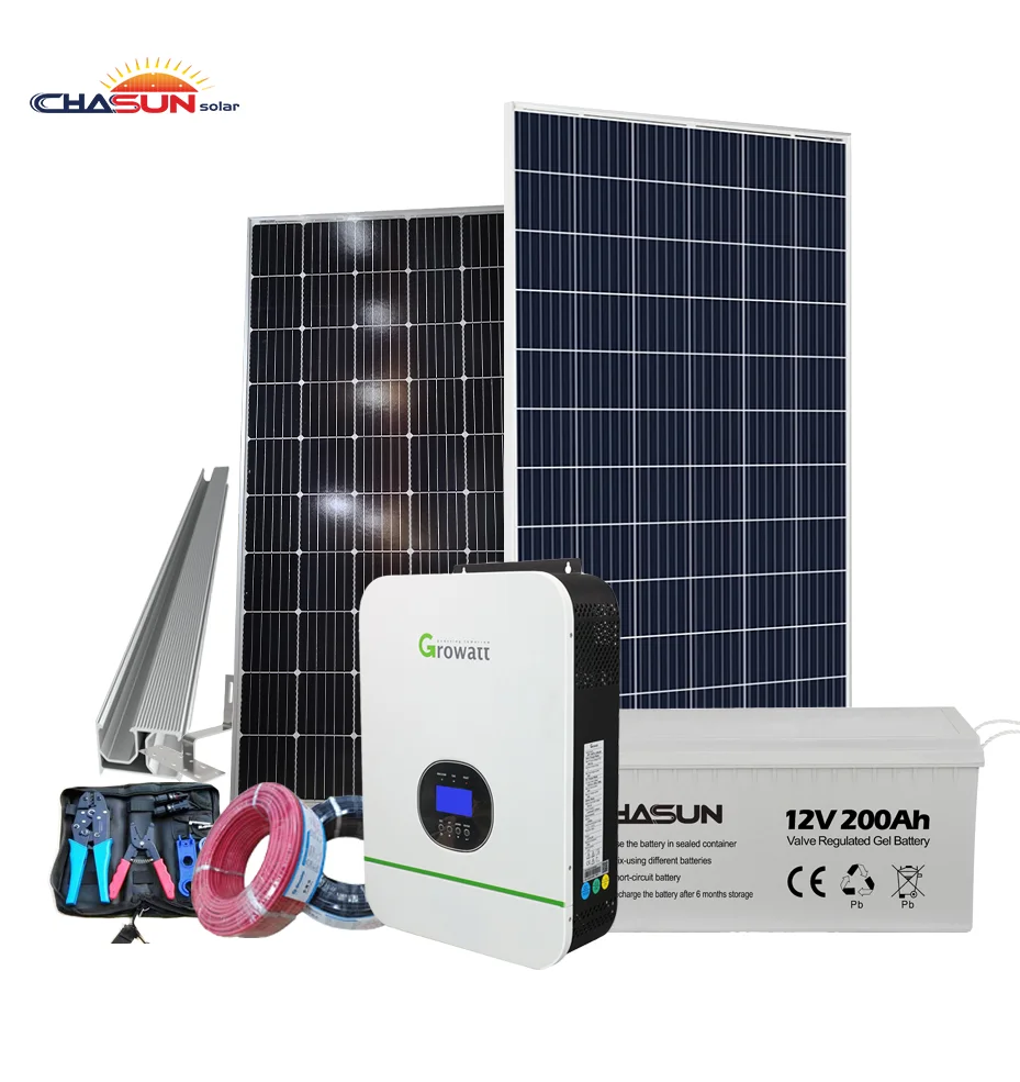 China Wholesale Solar System Kit Off Grid Complete Lead Battery Solar System Set 5kw Power 8131