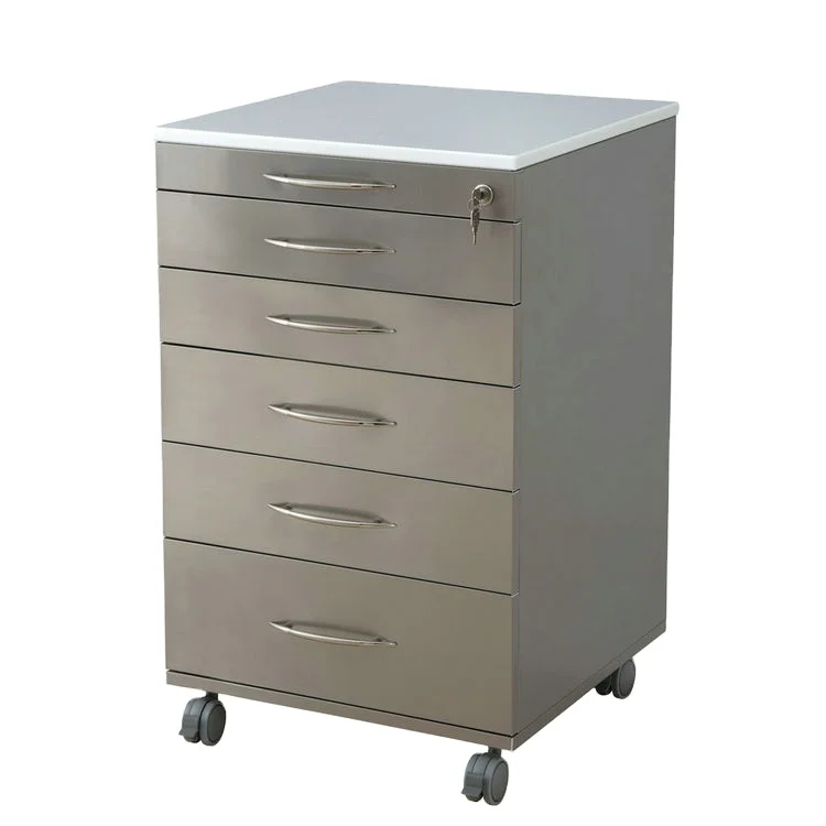 Kabinet Klinik Gigi Portabel Stainless Steel