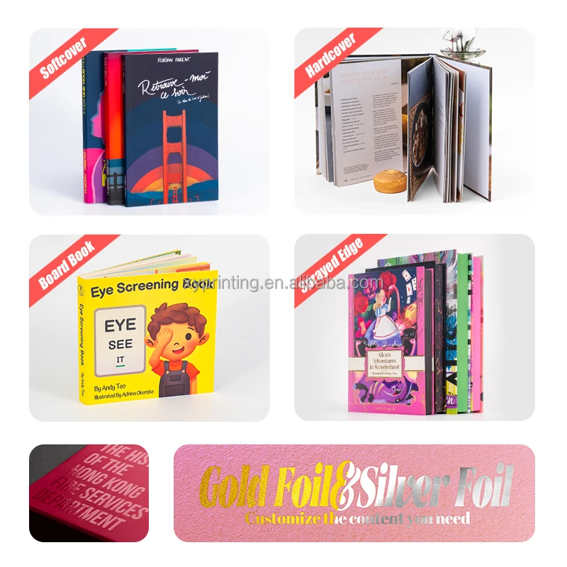 Eco Friendly Custom Printing Service Paper Colorful Booklet Catalogue Brochure Printing