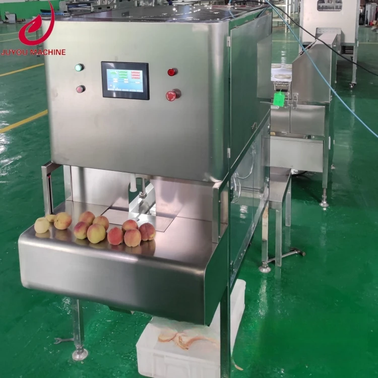 JUYOU Automatic Commercial Fruit Mango Peach Pineapple Persimmon Pear Jackfruit Pumpkin Peeling Machine