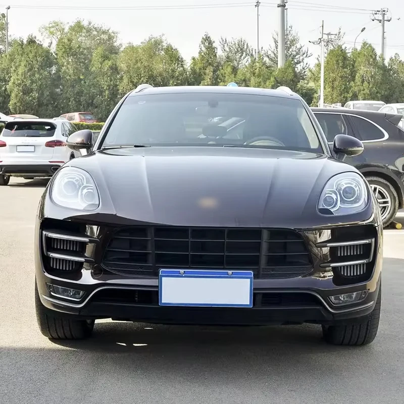Front Bumper Bodykit Carton Box Car Grille New Condition Upgrade for Porsche Macan 2014-2017 Turbo-style