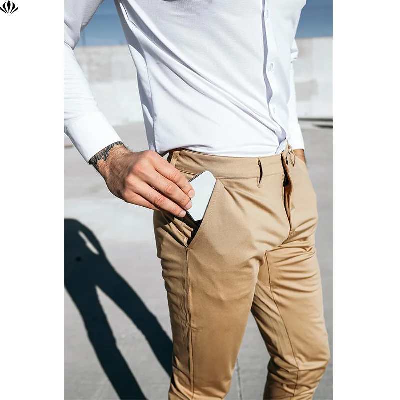 Dress Pants for Men Athletic Fit - Tailored Athletic Pants