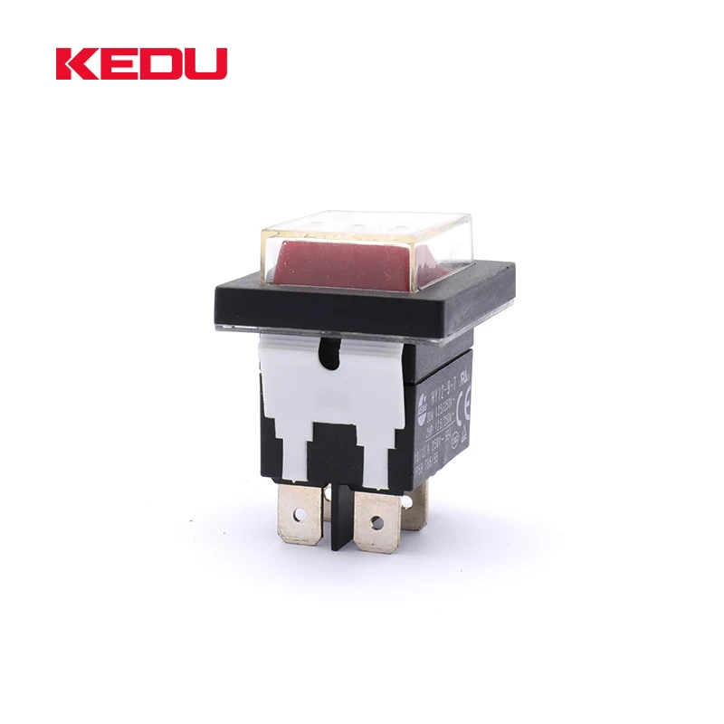 KEDU HY12-9-7 Rocker Switch - 250V 20A IP55 Waterproof