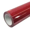 Rojo cromado con reverso de papel.