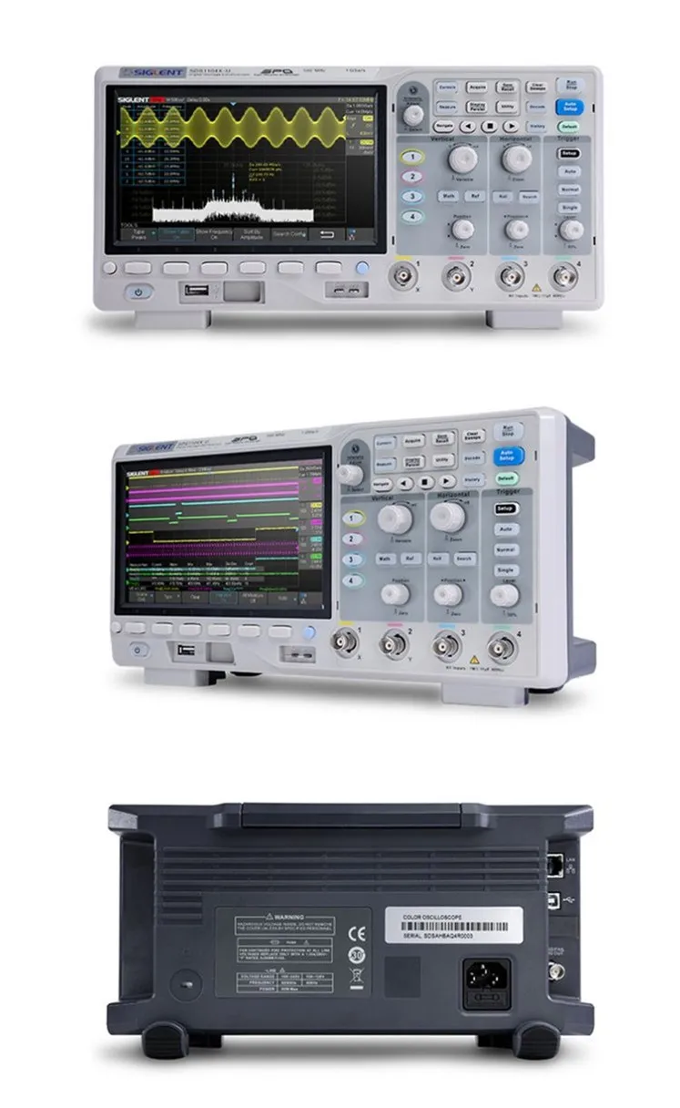 Siglent Sds1104x-u示波器4通道100mhz带宽采样率1gsa示波器 - Buy 手持式示波器,4通道100mhz带宽采样率 ...