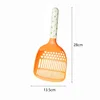 Pala para arena para gatos de dos tonos mejorada - Naranja