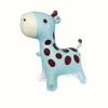 Giraffa blu con ruote