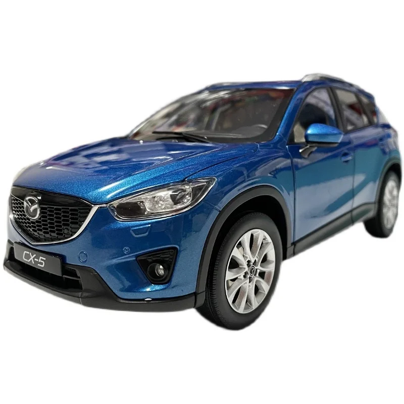 1:18マツダCX5 CX-5 SUV合金車モデルオールドブルーオリジナル