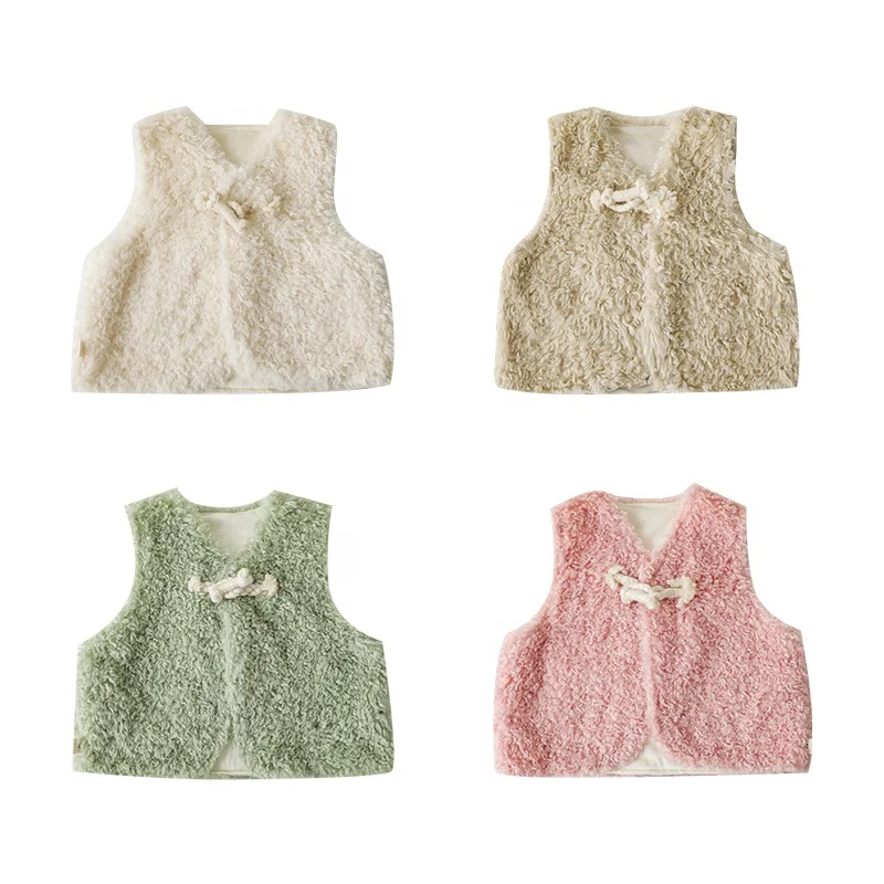 新品‼️the campamento Teddy Vest ベスト 3y JK-24AK101_Beige_main.jpg