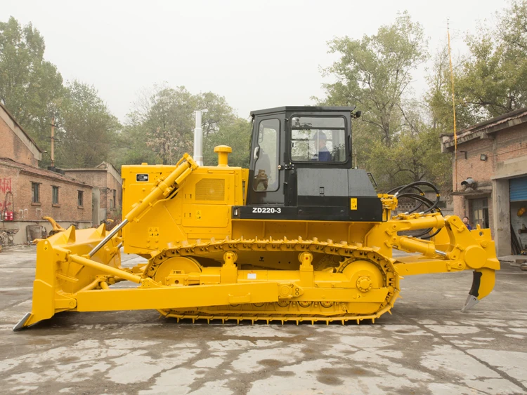 ZD220-3 гусеничный бульдозер с трехзубым рыхлителем для продажи