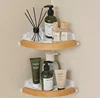 Beech white A-style double-layer triangular basket