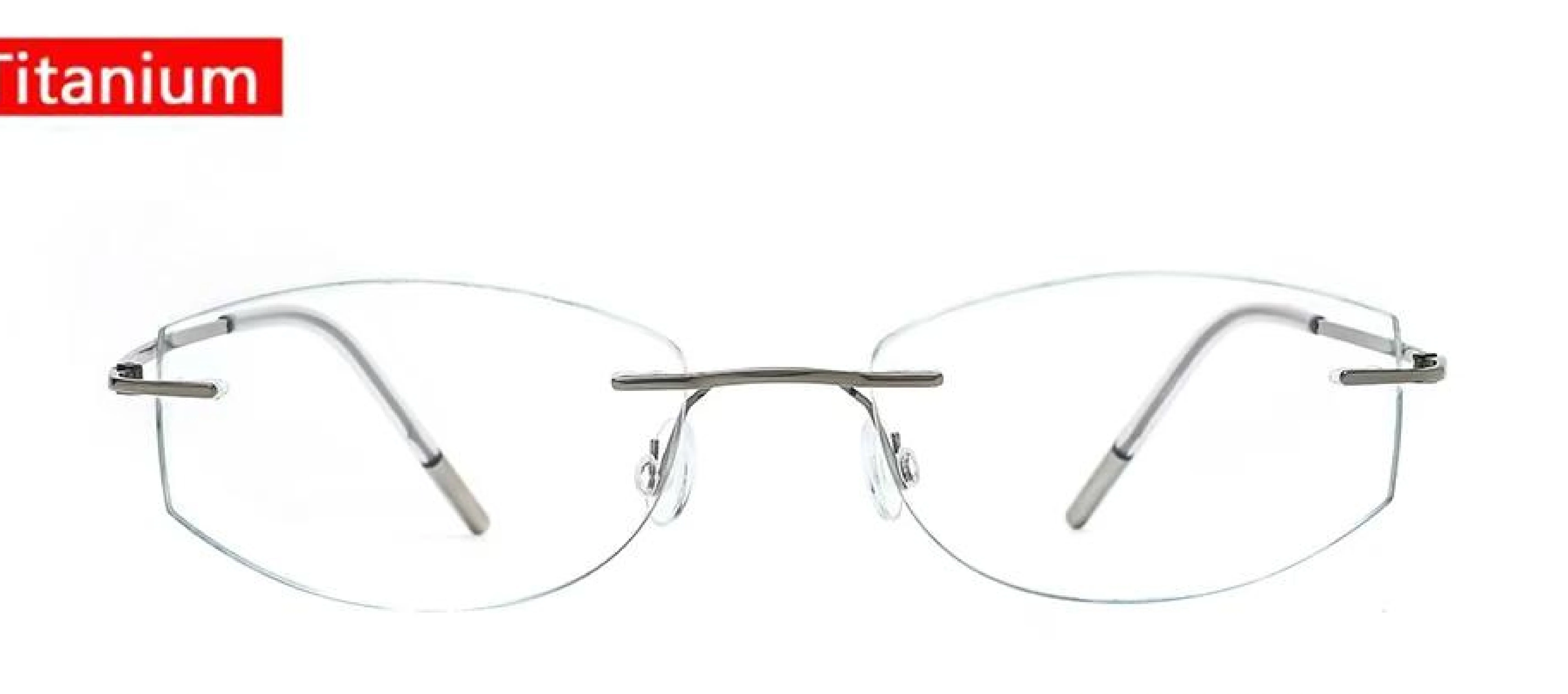 Rectangular Rimless Glasses Andrew Tate Luxury Pure Titanium Glasses Rectangular Eyewear Rimless Eyeglasses ...