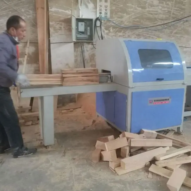 Automatic Feeding Speed Timber Cut Off Saw Factory Top Grade Automatic Optimizing Cut Off Saw Machine