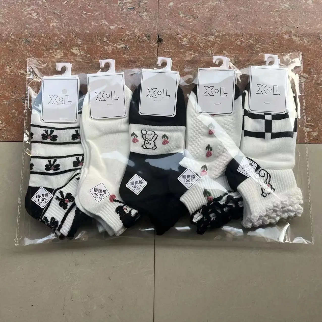 2024 New Style Multifarious Types Spring Summer Short Ankle Women Cotton Socks Whole Sell