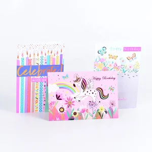 Custom Eco-Friendly Creative Pattern Wedding Thank-You Card with Custom Logo Custom Color Digital Printing