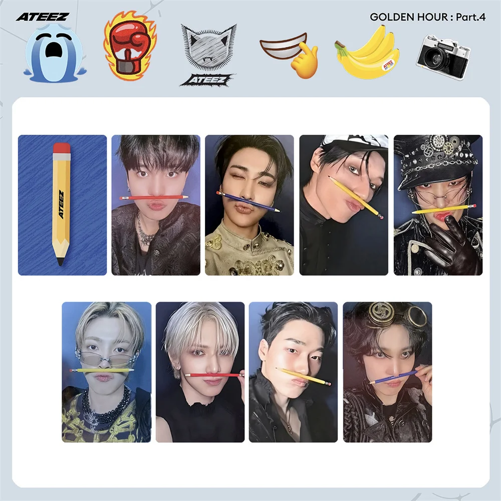 ATEEZ 13th Album GOLDEN HOUR Part4 MAKESTAR Card Hongjoong