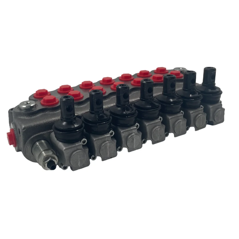 Sd5/7 Walvoil Type Hydraulic Directional Valves 7spool Rated Flow 45l ...