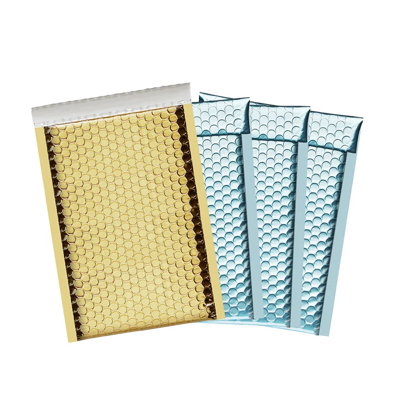 Custom Metallic bubble mailer padded envelopes/aluminum foil mailing bags/custom waterproof shipping mailer details