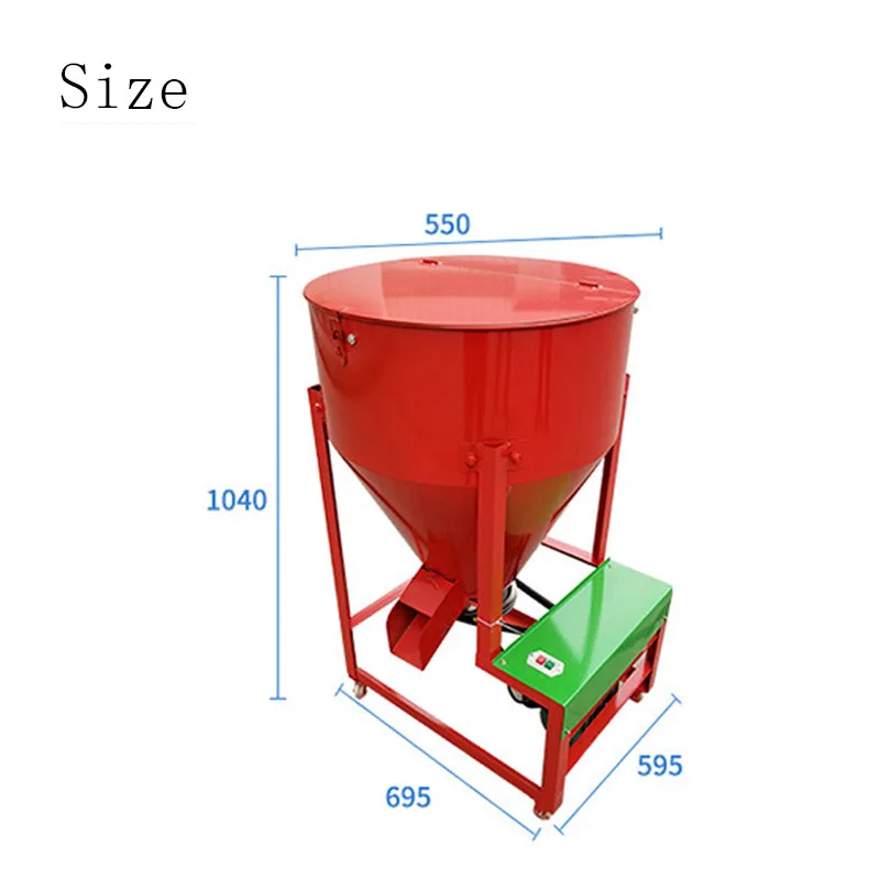 Industrial 50kg Poultry Cattle Feed Mixer Machine Iron Animal Feed Mixers For Sale Buy Feed