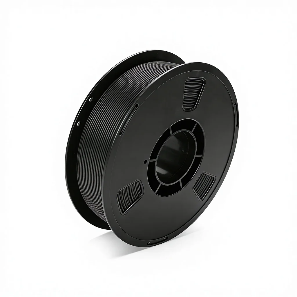 산업용 등급 1.75mm TPU 3D 프린터 필라멘트 1kg, 검정색, 쇼어 경도 95A, 마모 저항성, 자동차 부싱 및 파이프 제작용