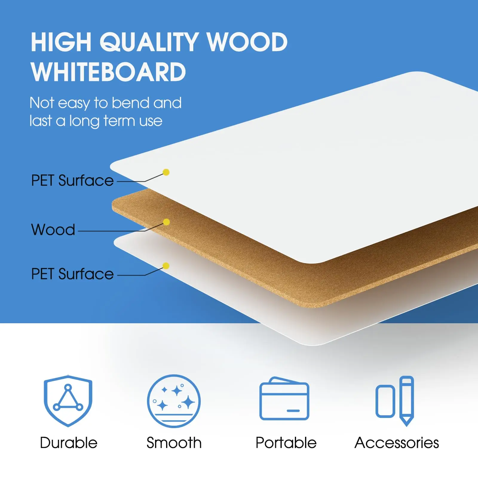 Маленькая белая доска доски для сухого стирания портативные белые мини-доски мини-доска школьников