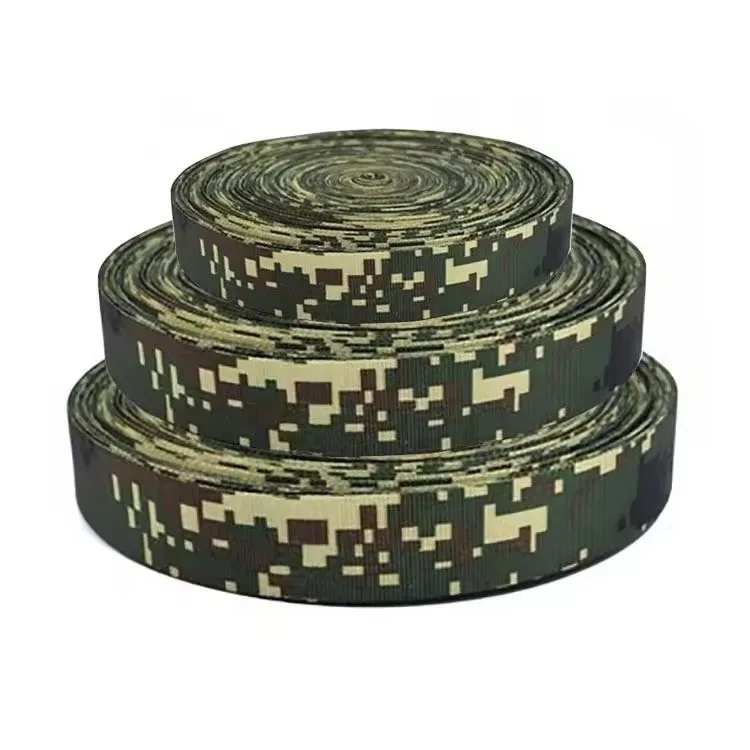 Factory Customized Rubber Thread Nylon/Pp No Slip Anti Grip Dog Collar Lead Webbing