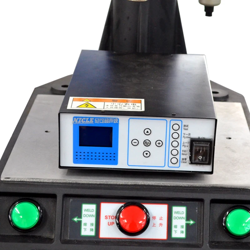 PC Extrusion End Cap Ultrasonic Welding Machine Ultrasonic Plastic Welder for Pails Filling Cap