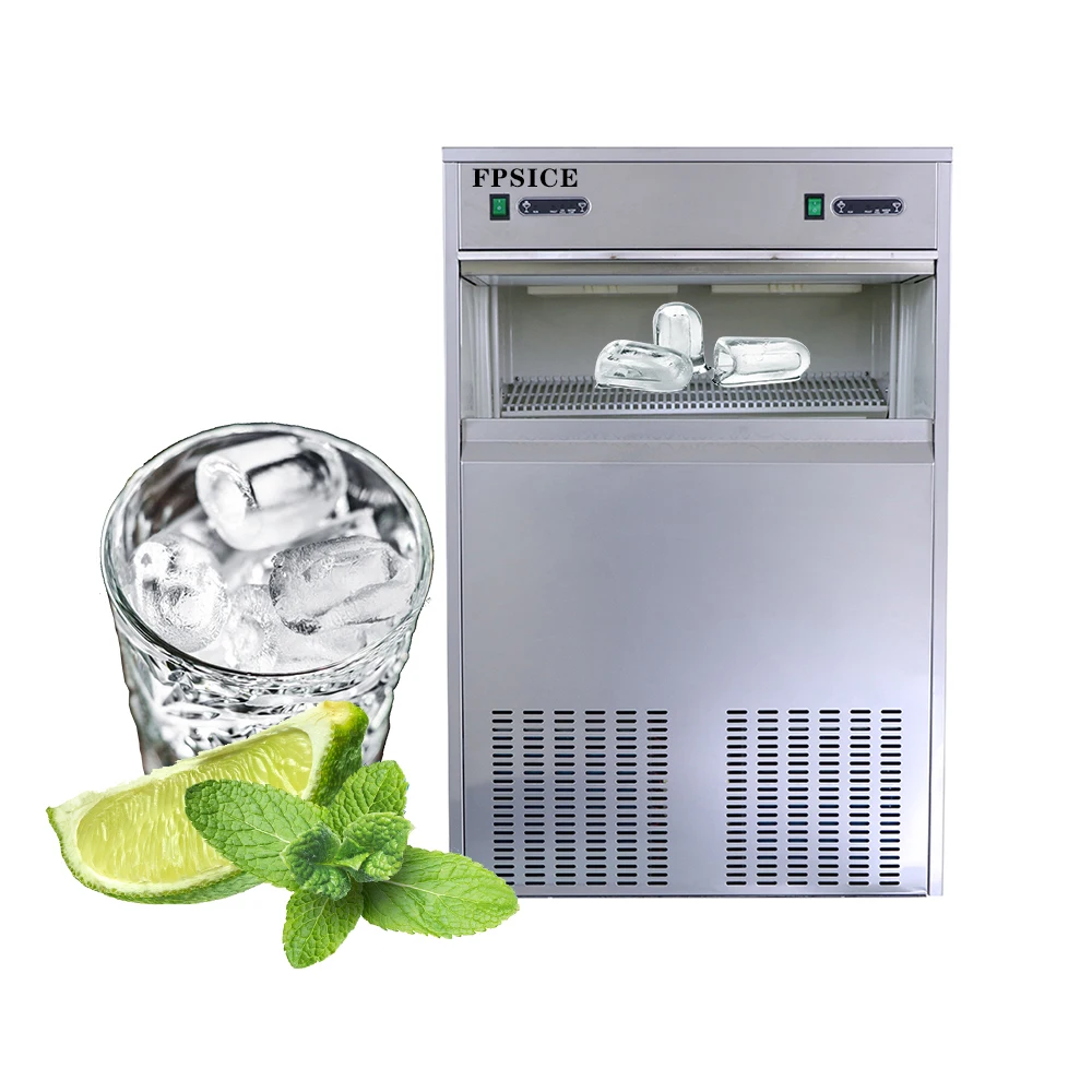 Commercial Bullet Ice Type Ice Maker - 120kg/24h Capacity