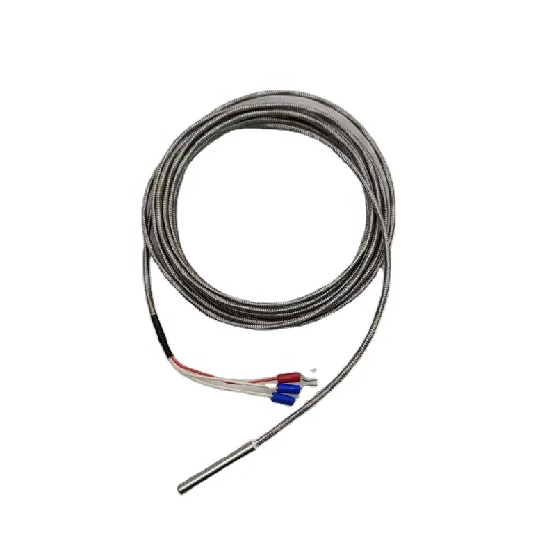 3-wires RTD PT100 Temperature Sensor PT100 Type cable Thermocouple in 5 ...