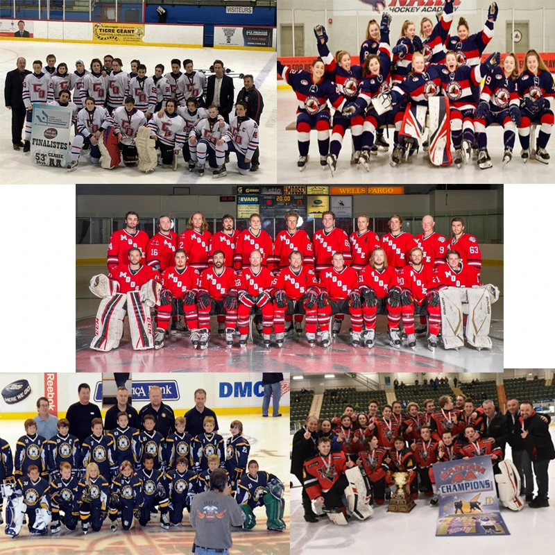 BETHERIVAL Wholesale Fully Polyester Mesh Ice Hockey Jersey Twill Crests Practice Hockey Shirt details