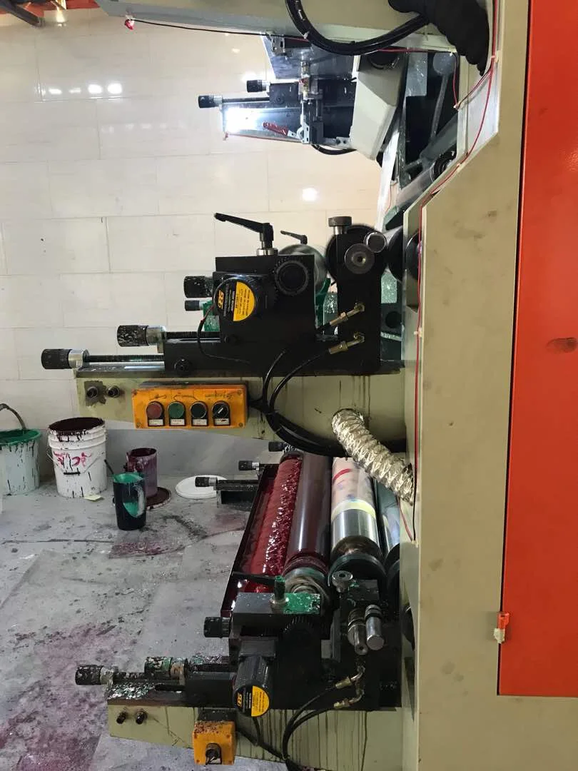 Multicolor 4 Colour Flexo Label Printing Machine