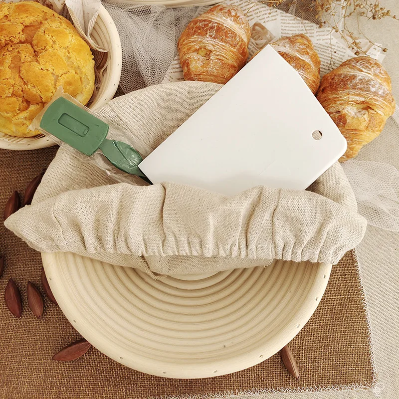 Форма для выпечки в европейском стиле, корзина из ферментированного ротанга, корзина из натурального ротанга для выпечки, корзина для хлеба