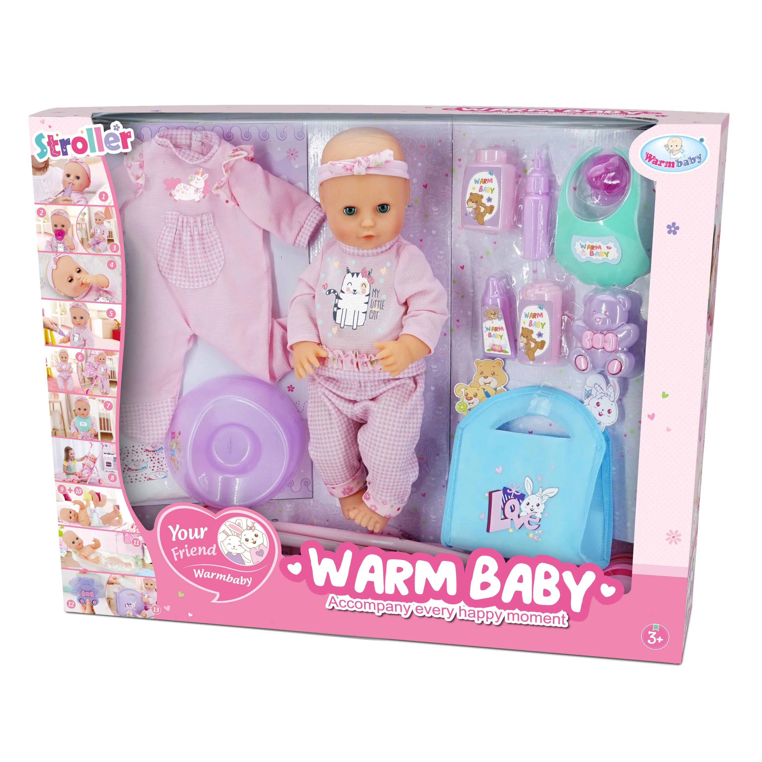 Juguetes 2022 Новый девушка игрушка кукла прекрасный 16 дюймов в туалете и плачет