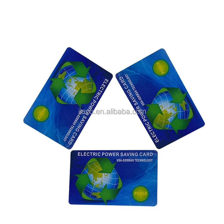 High Negative Ion Electricity Power Saving Card Energy Card