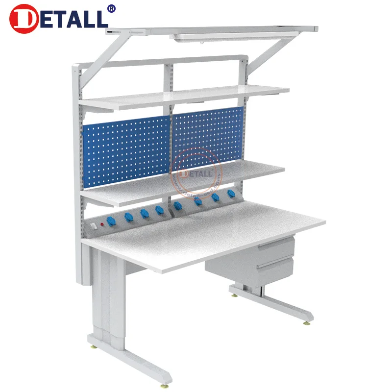 Adjustable Tool Esd Mobile Phone Smartphone Repair Workstation Repairing Desk Esd Work Bench
