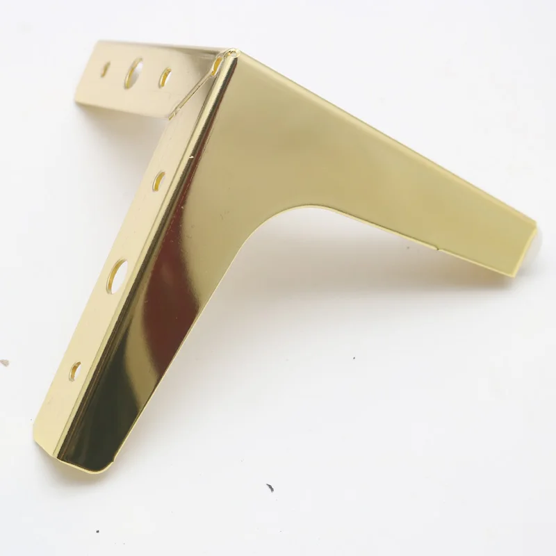 Лидер продаж, низкая цена, современные металлические ножки для дивана Y-образной формы, металлические ножки, фурнитура, золотые ножки для мебели